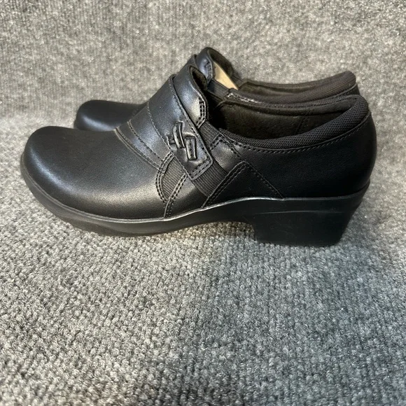 NWT women’s Clark’s Angie Pearl leather slip on shoes SZ 6.5 - Picture 7 of 8